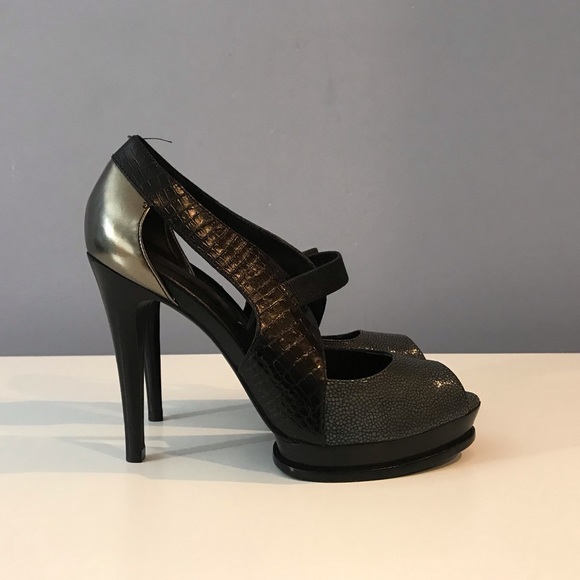 BCBGMAXAZRIA NAETANA PLATFORM MARY JANE SIZE 7M - Picture 3 of 6